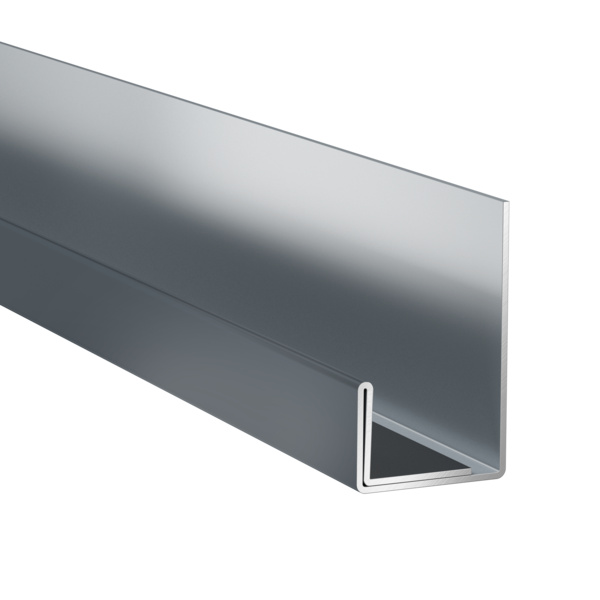 Plank Abschluss- und Inneneckprofil Anthrazitgrau, 3000mm