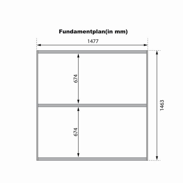 Fasssauna Quadro 1 SET naturbelassen mit Ofen 9kW ext. Strg. 1750x1990x2050mm