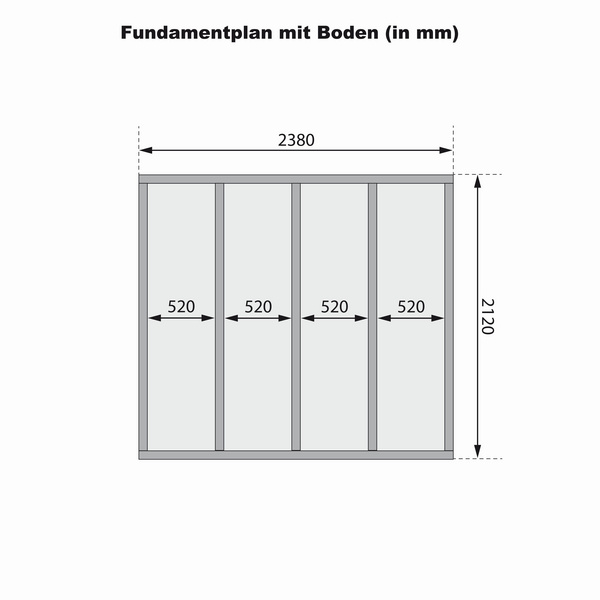 Fasssauna Quadro 1 Plus SET naturbelassen mit Ofen 9kW ext. Strg. 1750x2425x2050mm