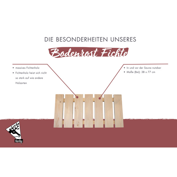 Bodenrost Fichte naturbelassen