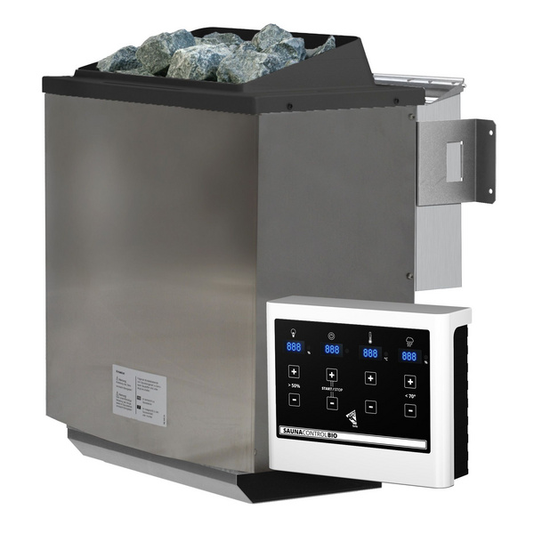Saunaofen Bio SET mit Steinen und Steuergerät Bio-Easy