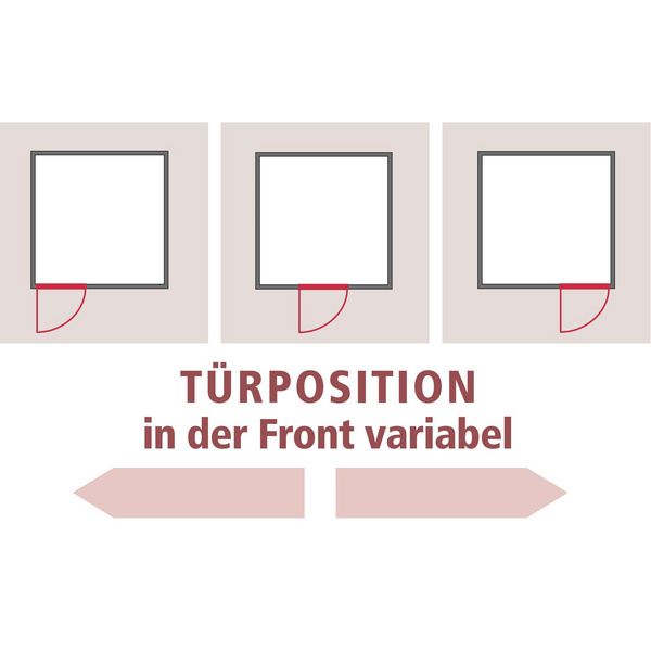 Systemsauna Daria mit Energiespartür und Kranz SET Ofen 3,6kW Bio-Ofen externe Strg. Easy 2100x1840x2020mm