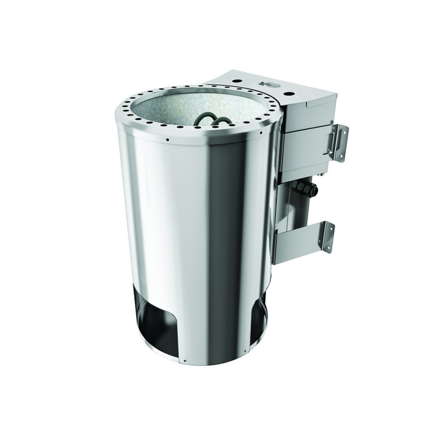 Systemsauna Lilja mit Klarglastür SET Ofen 3,6kW Bio-Ofen externe Strg. Easy 1960x1700x1980mm