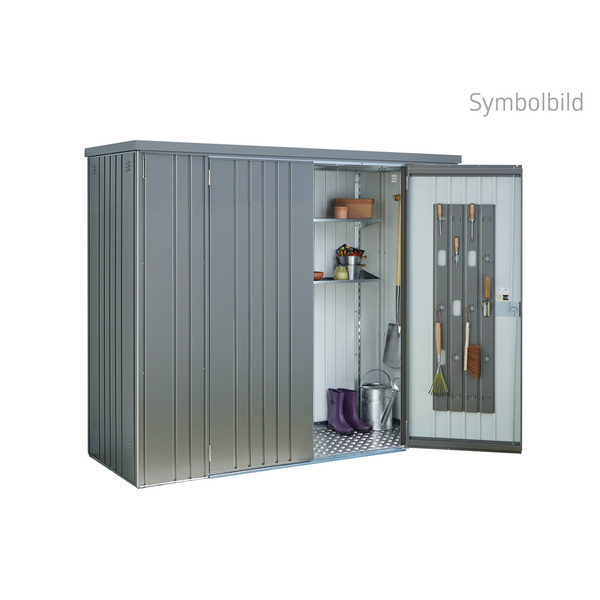 Geräteschrank Gr. 150 quarzgrau- metallic 1550x830x1825mm