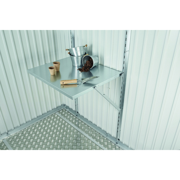 Klapptisch zu Gerätehäuser und Geräteschrank 692x575x400mm