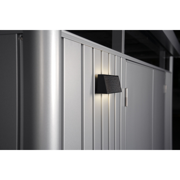 Solarleuchte für Gerätehaus und Geräteschrank 150x100x50mm