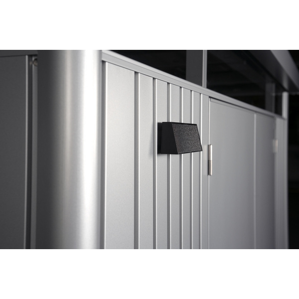 Solarleuchte für Gerätehaus und Geräteschrank 150x100x50mm