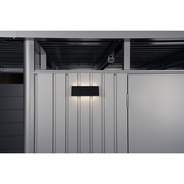 Solarleuchte für Gerätehaus und Geräteschrank 150x100x50mm
