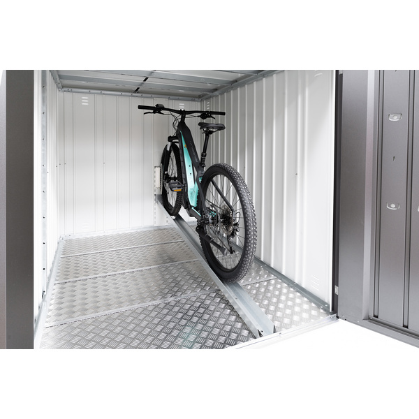 Fahrradschiene MG Gr. L silber- metallic 179x1999x1395mm