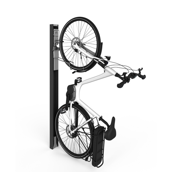 BIKELIFT Wandmontage dunkelgrau-met 161x381x180mm