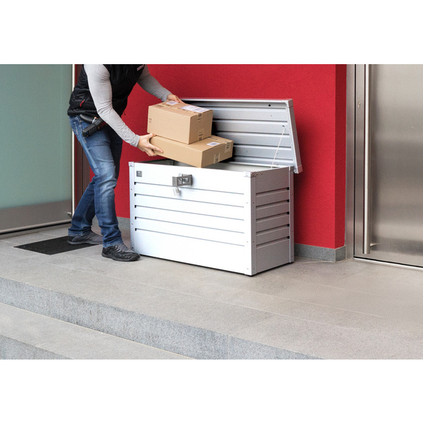 Paket-Box 100 weiß 1010x460x610mm
