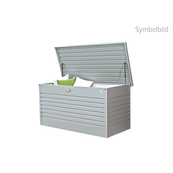 FreizeitBox 160 silber- metallic 1600x790x830mm