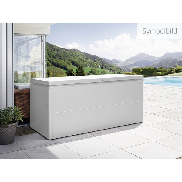 LoungeBox Gr. 200 silber- metallic 2000x850x900mm