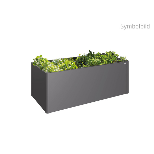 HochBeet Gr. 1x1 dunkelgrau- metallic 1020x1020x770mm