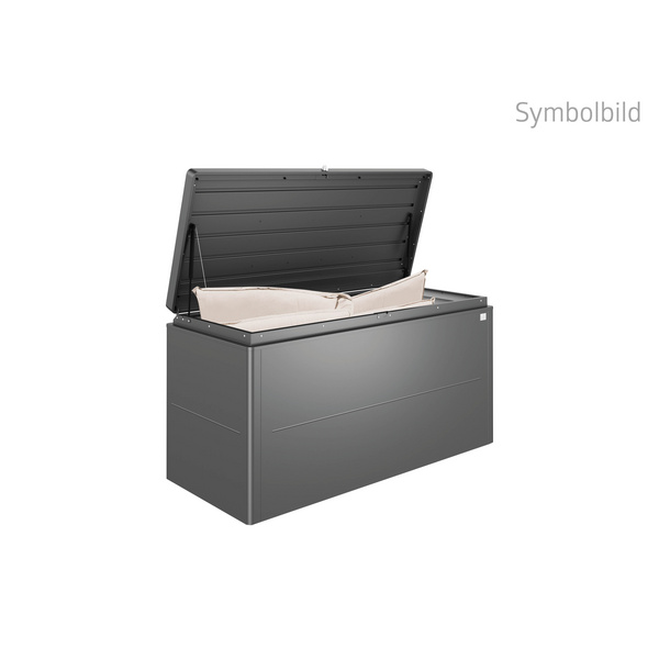 LoungeBox Gr. 160 dunkelgrau- metallic 1600x700x835mm