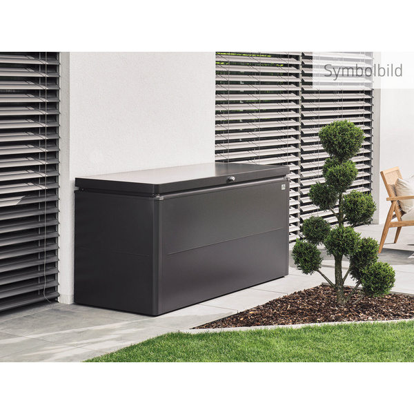 LoungeBox Gr. 200 dunkelgrau- metallic 2000x850x900mm