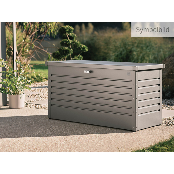 FreizeitBox 160 quarzgrau- metallic 1600x790x830mm