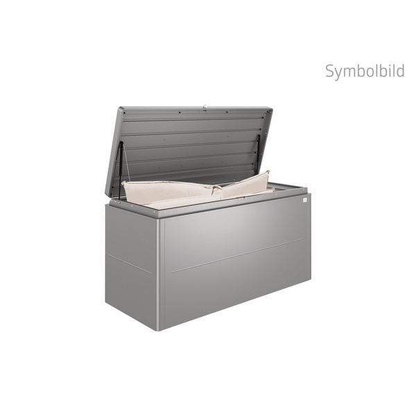 LoungeBox Gr. 200 quarzgrau- metallic 2000x850x900mm