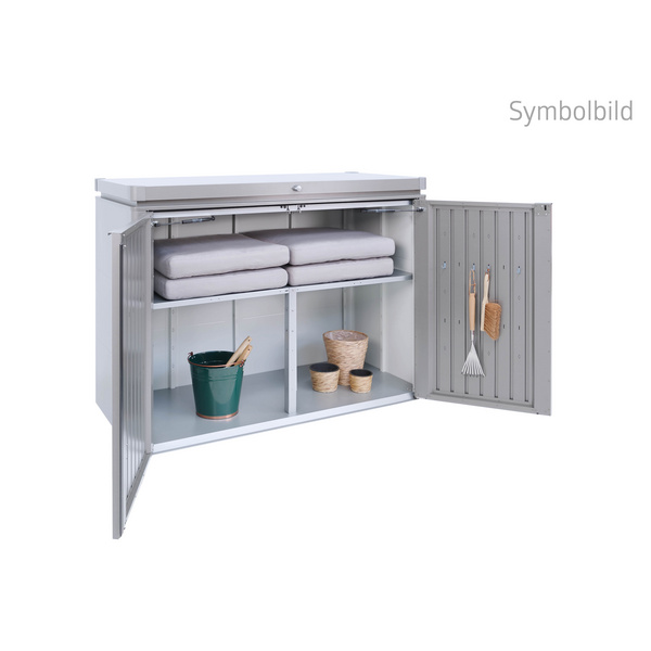 HighBoard Gr. 200 quarzgrau- metallic 2000x840x1270mm