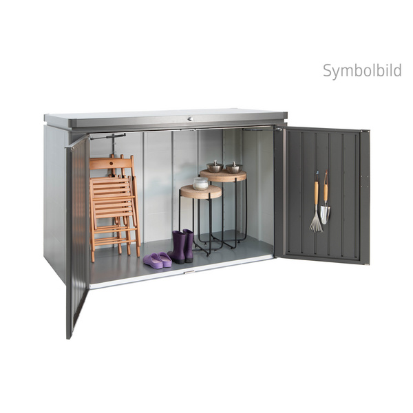 HighBoard Gr. 160 dunkelgrau- metallic 1600x700x1180mm
