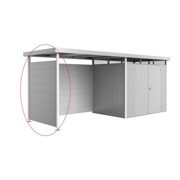 Seitenwand für Seitendach zu Gerätehaus HighLine