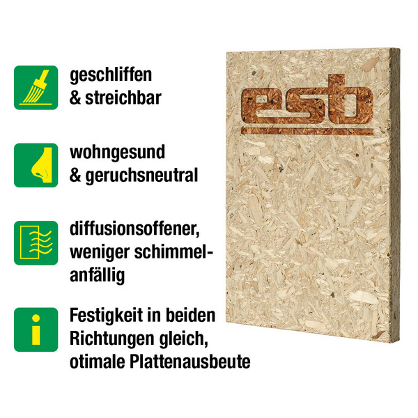 Strong Board ESB-Platte P5 E1E05 mit Nut und Feder