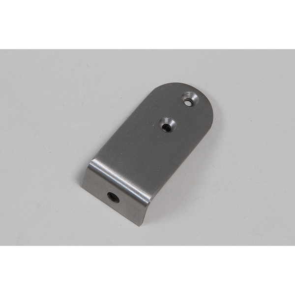 2 L-Konsolen für Handlauf 40mm V2A