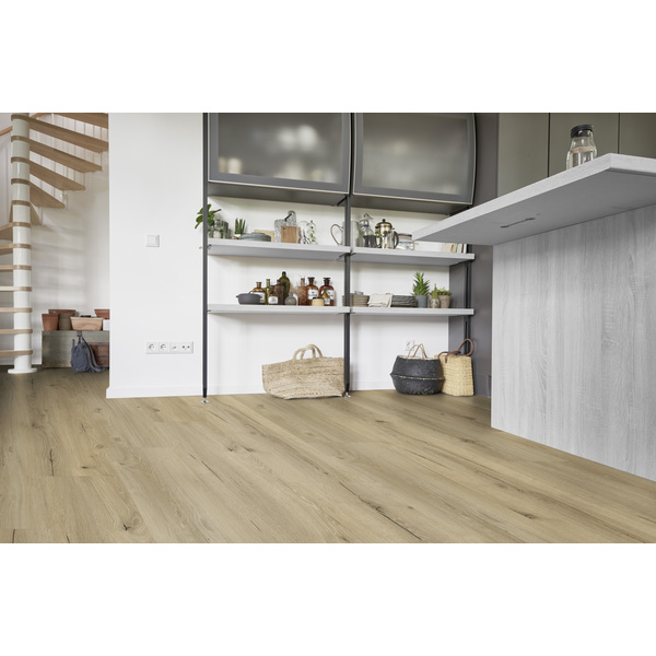 Klick-Vinylboden SPC Eiche Cumira Landhausdiele - Rigid-LVT