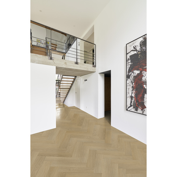 Klick-Vinylboden SPC Eiche Ratio Fischgrät - Rigid-LVT