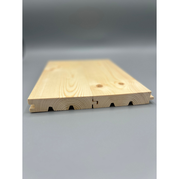Hobeldiele-A nord Fichte mit Zugnuten - 25x111mm 4200mm
