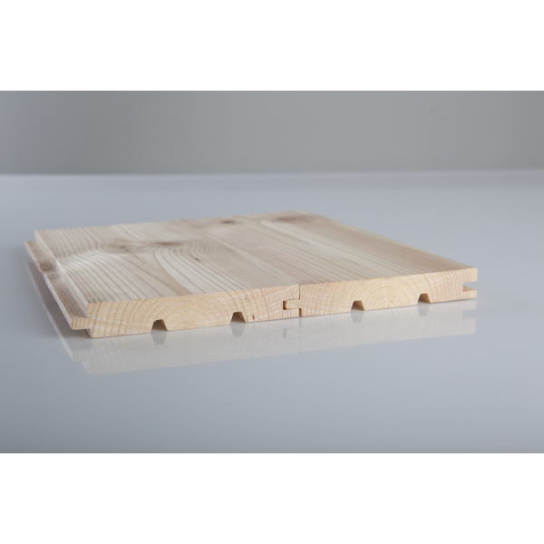 Fasebrett nord. Fichte ohne Zugnuten, dichtschließend - 25x111mm 4800mm