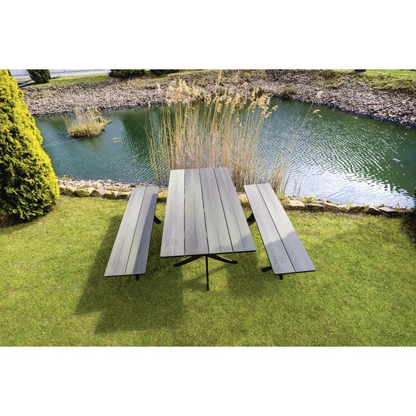 Sitzbank Bausatz, mentha nigra, 40,5x200x45cm