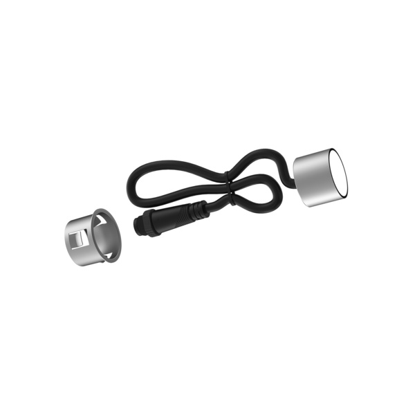 LED-Spot Mini 34mm IP67 24V megalite, neutralweiß, 0,25 Watt/9 LED
