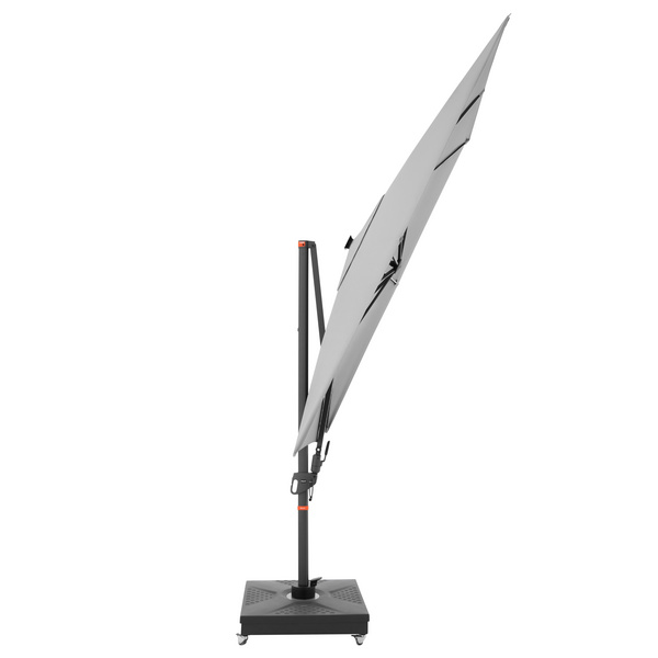 myZone Pendelschirm AX ca. 300x220/8tlg. LED, Design 827 hellgrau