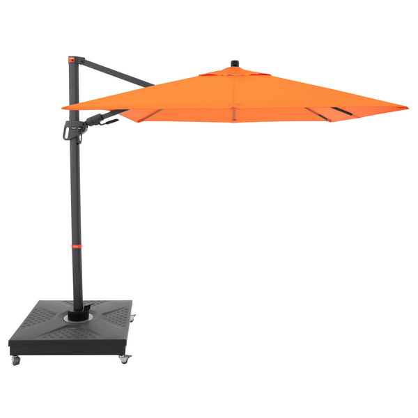 myZone Pendelschirm AX ca. 210x210/8tlg. Design 816 orange