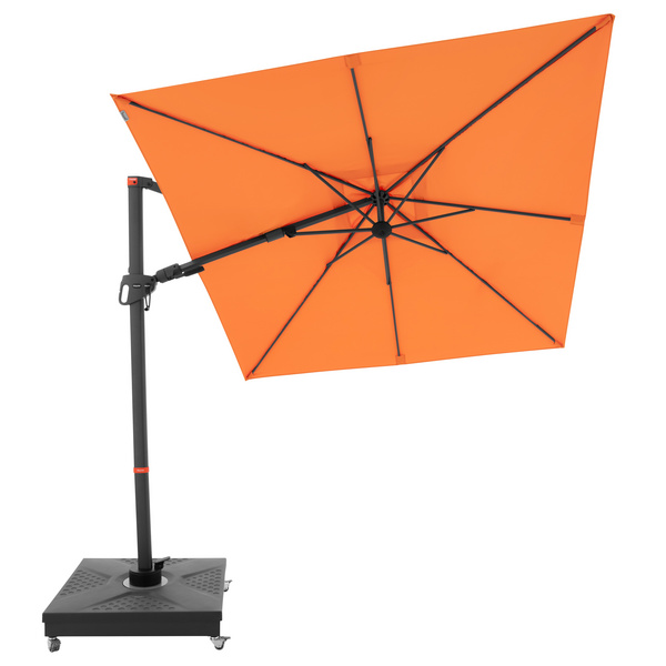 myZone Pendelschirm AX ca. 210x210/8tlg. Design 816 orange