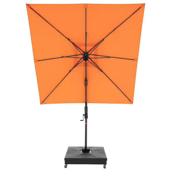 myZone Pendelschirm AX ca. 210x210/8tlg. Design 816 orange