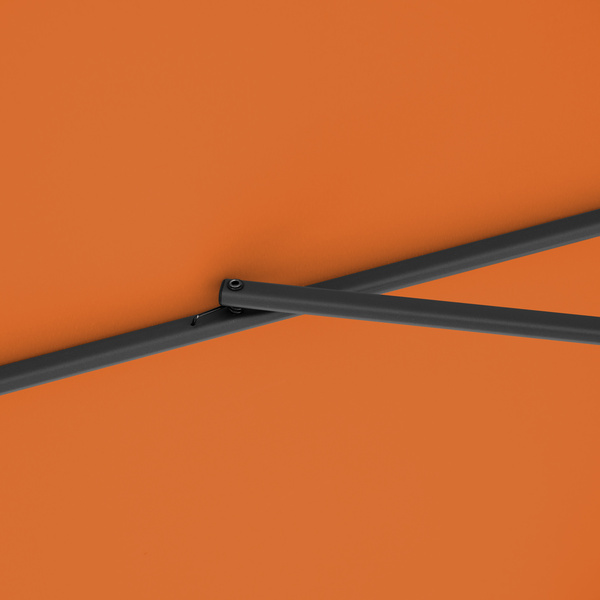 myZone Pendelschirm AX ca. 210x210/8tlg. Design 816 orange