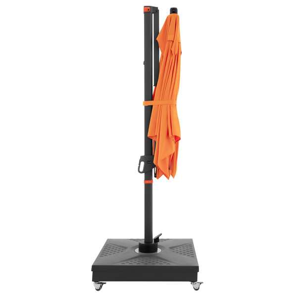 myZone Pendelschirm AX ca. 210x210/8tlg. Design 816 orange