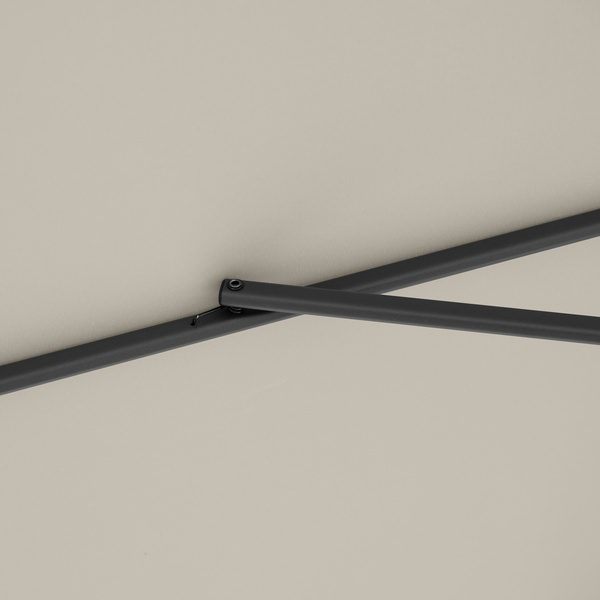 myZone Pendelschirm AX ca. 210x210/8tlg. Design 820 natur