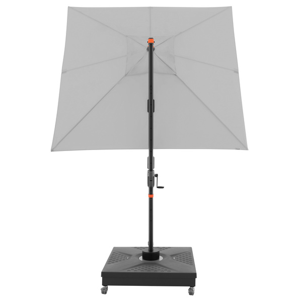 myZone Pendelschirm AX ca. 210x210/8tlg. Design 827 hellgrau