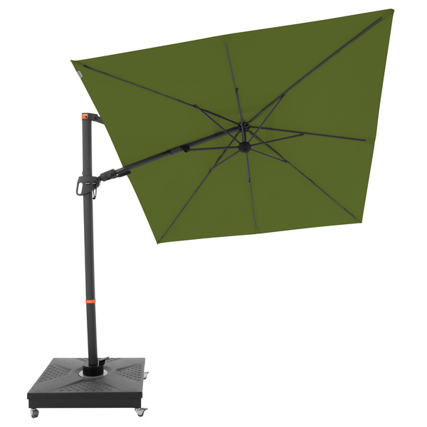 myZone Pendelschirm AX ca. 210x210/8tlg. Design 832 kiwi