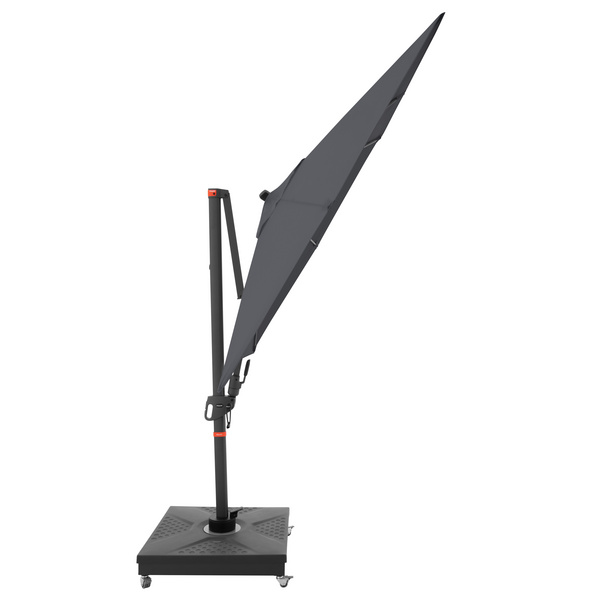 myZone Pendelschirm AX ca. 210x210/8tlg. Design 840 anthrazit