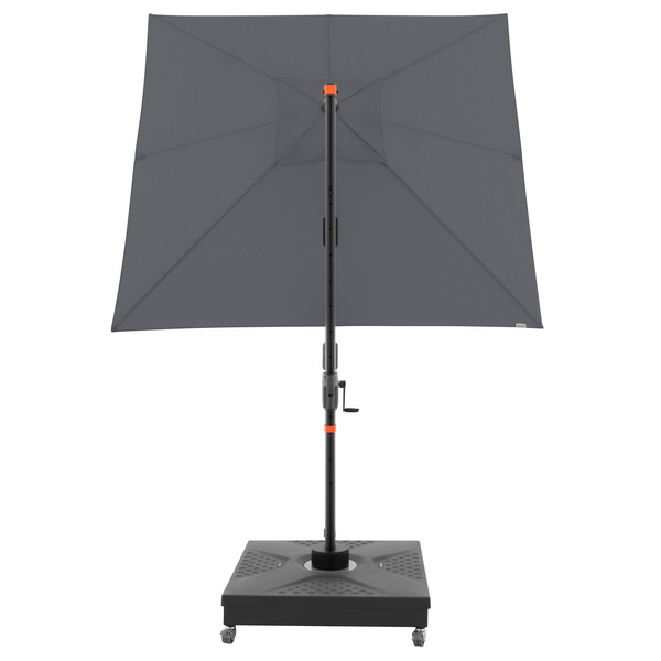 myZone Pendelschirm AX ca. 210x210/8tlg. Design 840 anthrazit