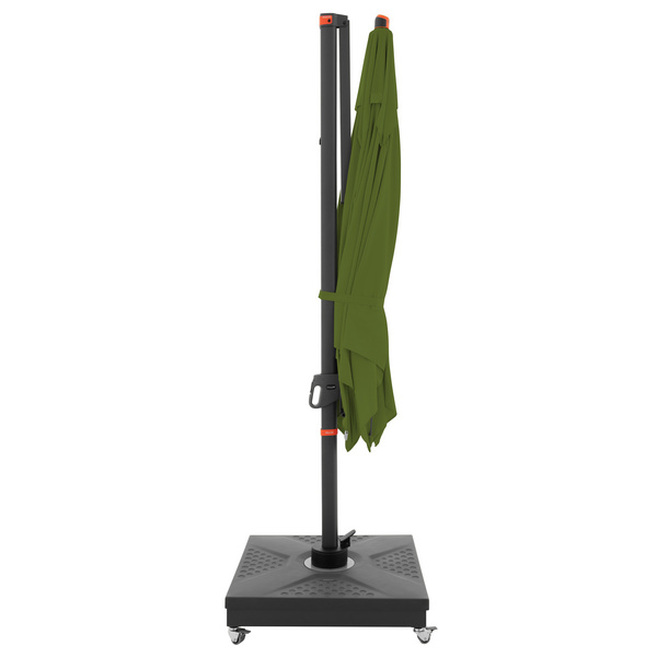 myZone Pendelschirm AX ca. 280x280/8tlg. Design 832 kiwi