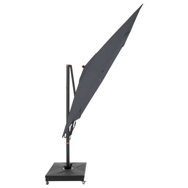 myZone Pendelschirm AX ca. 280x280/8tlg. Design 840 anthrazit