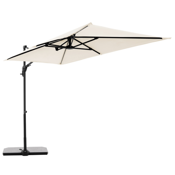 ACTIVE Pendel Green Edition City Rechteckiger Balkonschirm 240x135/6tlg., Design 820 natur