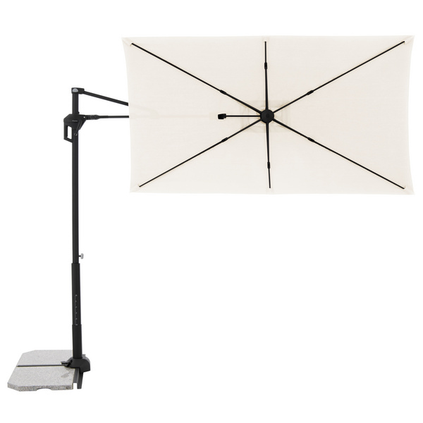 ACTIVE Pendel Green Edition City Rechteckiger Balkonschirm 240x135/6tlg., Design 820 natur