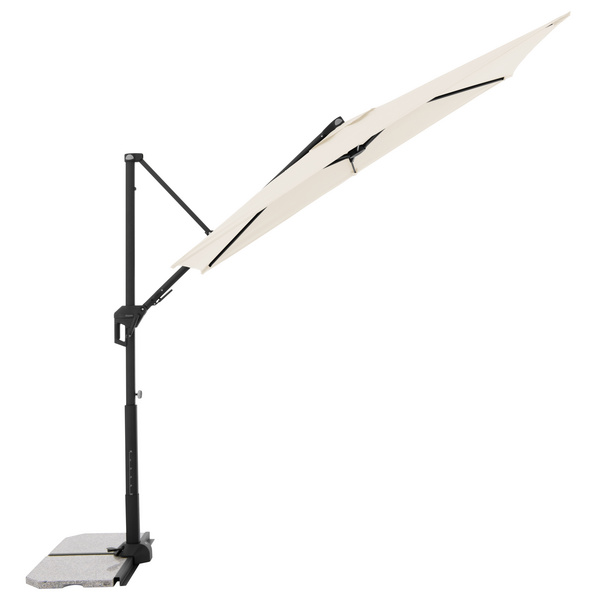 ACTIVE Pendel Green Edition City Rechteckiger Balkonschirm 240x135/6tlg., Design 820 natur