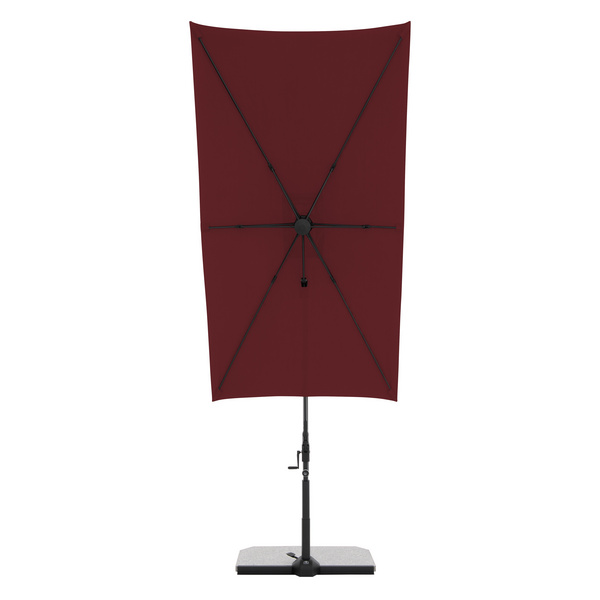 ACTIVE Pendel Green Edition City Rechteckiger Balkonschirm 240x135/6tlg., Design 833 bordeaux
